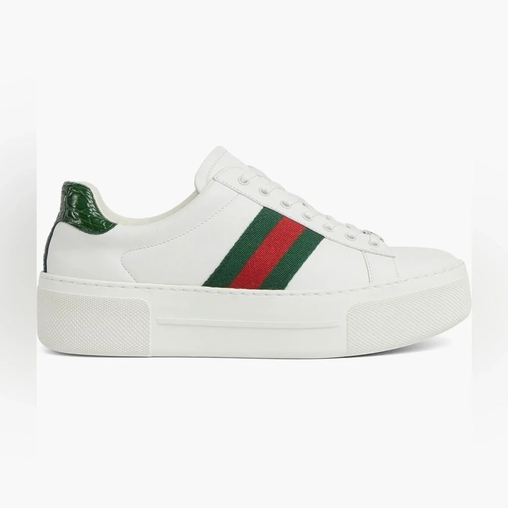 Gucci Men's Gucci Ace Leather Sneakers